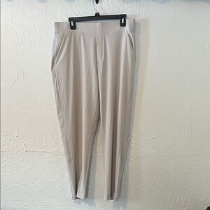 Athleta Beige Track Pants